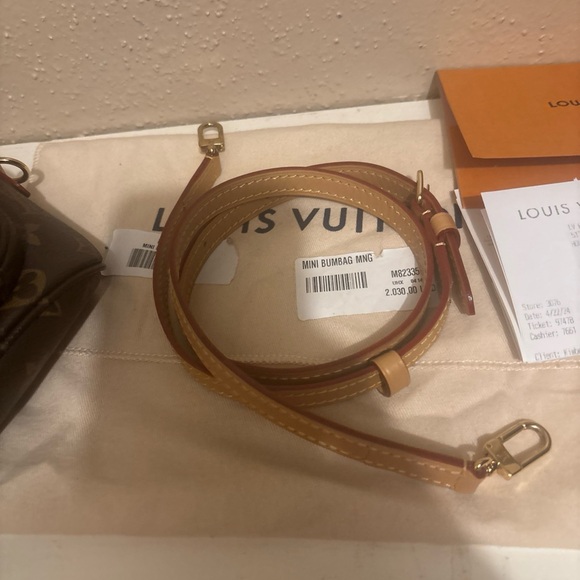 Louis Vuitton Mini Bumbag Women Monogram Pattern - Picture 2 of 15